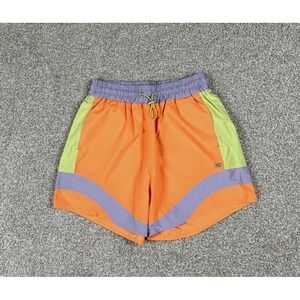 Sio Kyo Noa Shorts WomensExtra Small Orange Stretch Lightweight Gym 4" Inseam XS